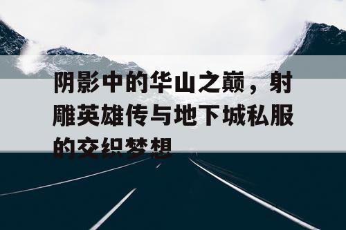 阴影中的华山之巅，射雕英雄传与地下城私服的交织梦想